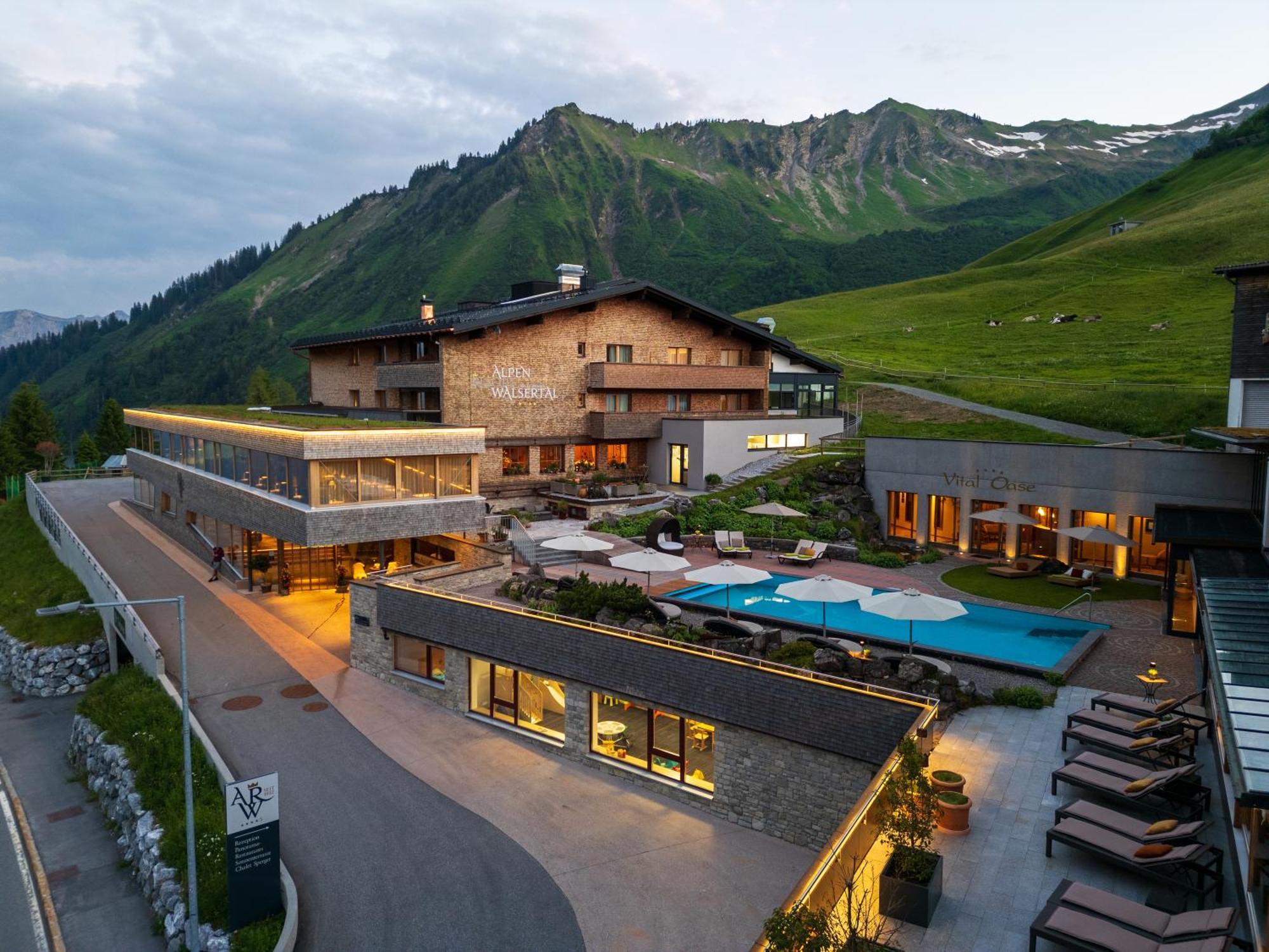 Alpenresort Walsertal Дамульс Экстерьер фото