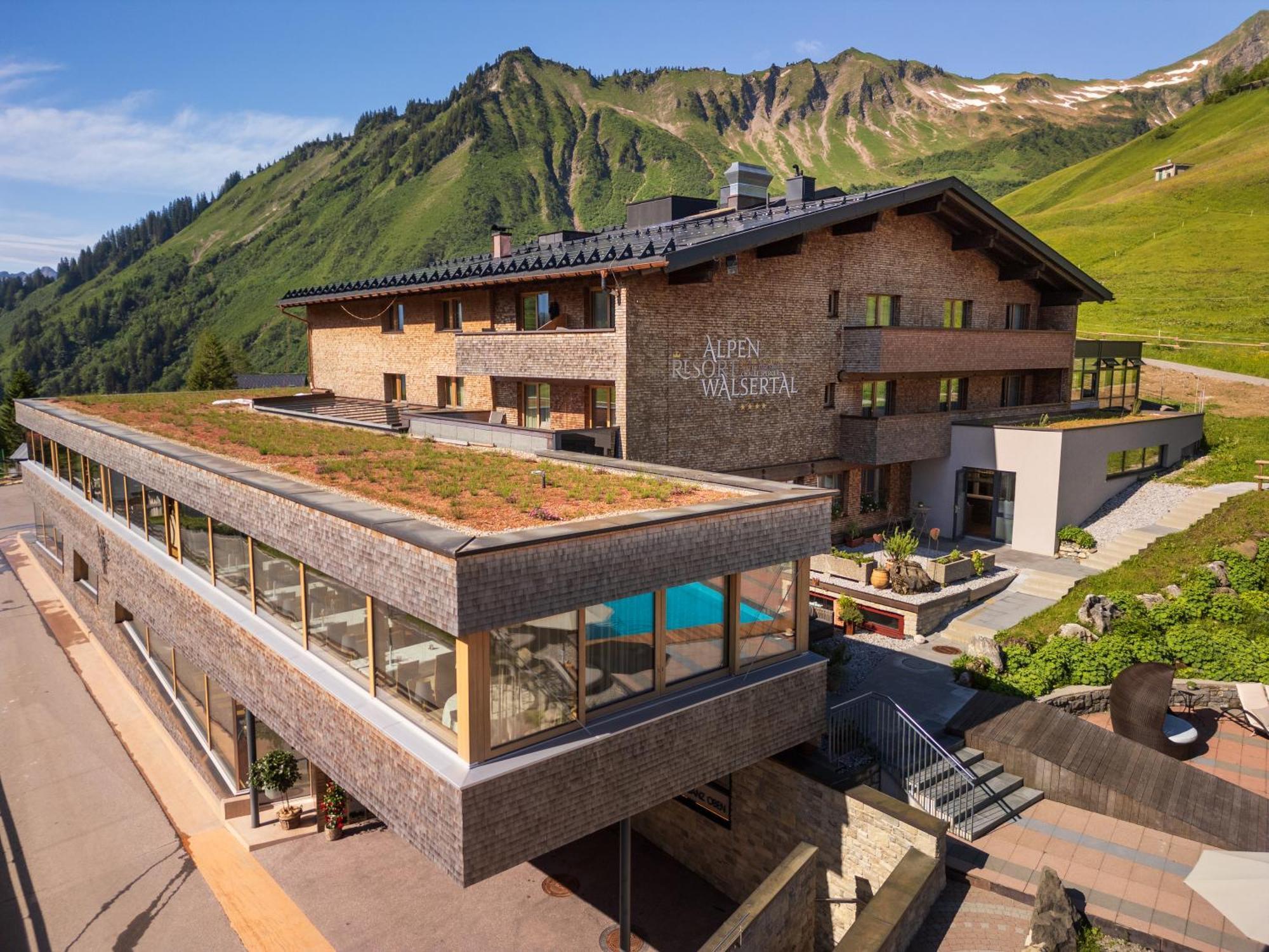 Alpenresort Walsertal Дамульс Экстерьер фото